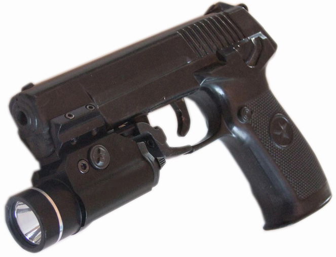 手槍?xiě)?zhàn)術(shù)手電筒