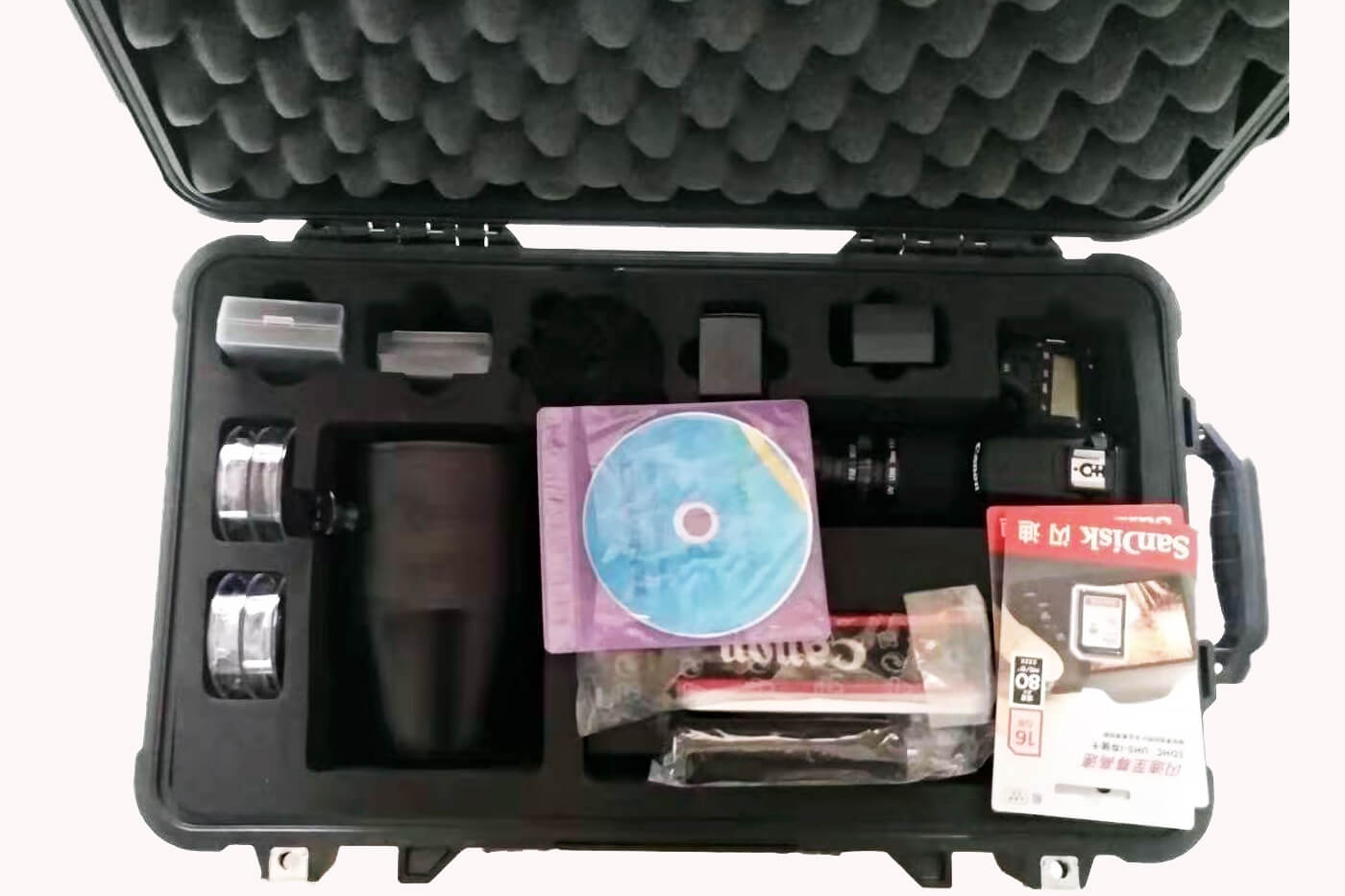 紫紅外照相機(jī)配置清單